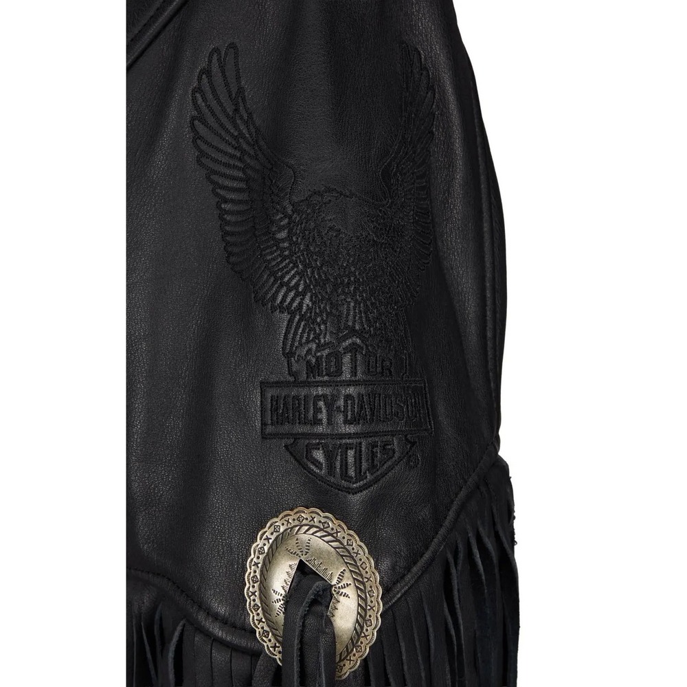 Whitney Houston "I'm Your Baby Tonight" Harley Davidson Leather Jacket - Picture 6 of 11